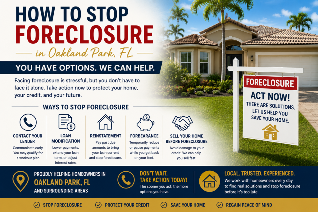 Stop Foreclosure in Oakland Park